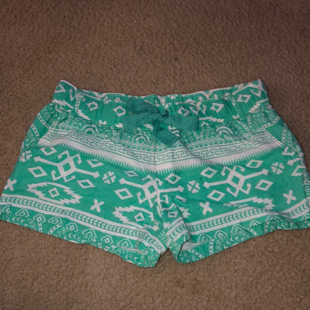 Blue shorts
